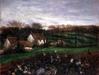 Printemps joyeux depuis ma fenêtre