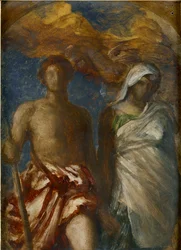 Le Temps et la Mort, vers 1868