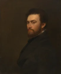 George Fuller Autoportrait, avant 1860