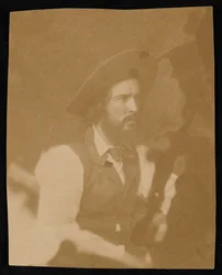 Portrait de Caleb Burwell Rowan Kennerly 1829-1861, avant 1861
