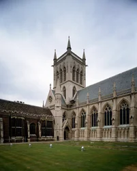 Vue du Saint John College