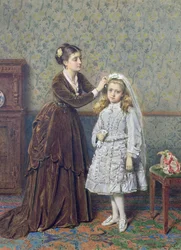 Sa première communion