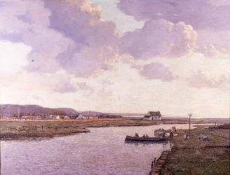 Estuaire de Rhyl, Nord du Pays de Galles
