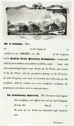 Partager : Usine sidérurgique de Salem