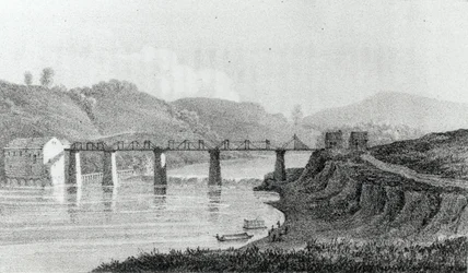 Pont à Zanesville, Ohio, de 