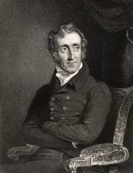 Henry Welbore Agar Ellis, 2e vicomte Clifden, gravé par Edward Scriven (1775-1841), tiré de «National Portrait Gallery, volume II», publié vers 1835