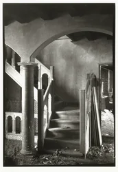 Le hall de la maison Inter Quercus à Aerdenhout, en construction