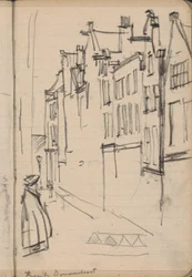 Vue de la Buiten Dommersstraat à Amsterdam