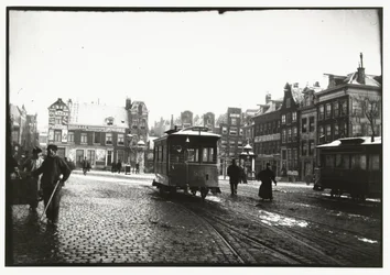 Vue de la place Leidseplein à Amsterdam