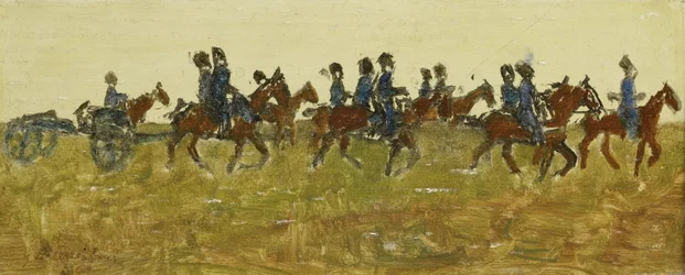 Hussards en manœuvre