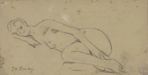Femme nue allongée