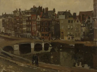 Le Rokin à Amsterdam, 1897