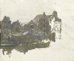 Entrepôts sur les Teertuinen sur le Prinseneiland, Amsterdam