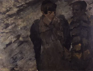 Hiver (Jeunes filles dans la neige)