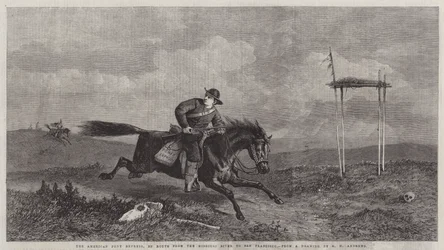 Le Pony Express américain, en route du fleuve Missouri à San Francisco