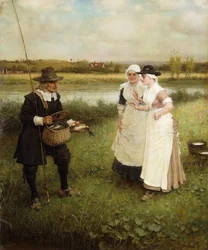 Isaac Walton et les laitières
