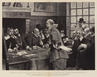 Les conseillers de Pierre le Têtu
