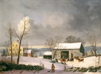 Hiver à la campagne
