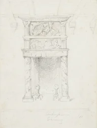 Cheminée de Shakespeare, 1866