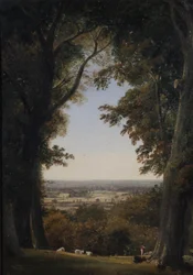 Vue lointaine de Twickenham, Middlesex