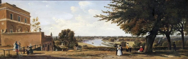 Vue de Richmond Hill avec Wick à gauche, 1837