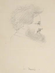 Portrait de William Morris, c.1875