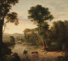 Traversée du gué, 1848