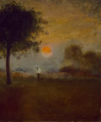 Lever de lune, 1891
