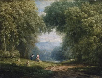 Scène pastorale
