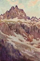 Les Aiguilles Rouges, un soir de mai