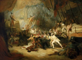 Nelson embarquant sur le 