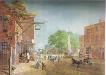 Village de Tottenham en 1822