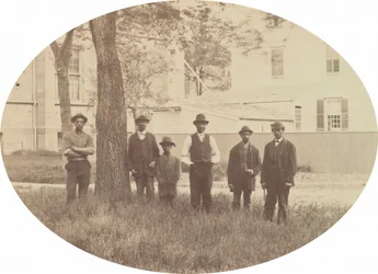 Portrait de groupe [verso]