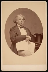 Portrait de Charles Sumner 1811-1874