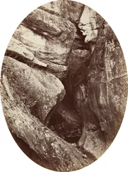 Cascade près du Williams College, vers 1870