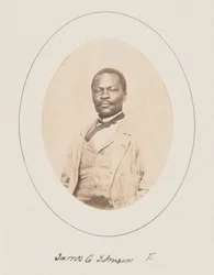 James Collins Johnson, Université de Princeton, 1860 (photo)