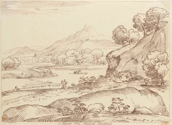 Sans titre : scène pastorale