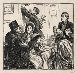Rafraîchissement - À la Grande Exposition, 1862