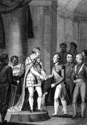 Les illustres visiteurs, 1815
