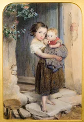 Fille et Enfant