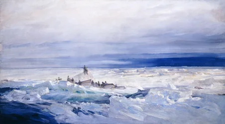 Le Berg vacillant, avril 1916