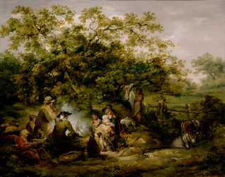 Campement de gitans