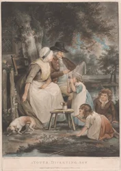 La jeunesse divertissant la vieillesse