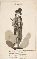 Un cerf, 1er décembre 1790