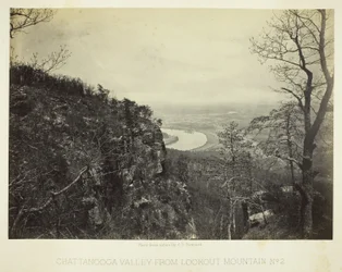 Vallée de Chattanooga depuis Lookout Mountain, n° 2