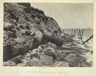 Vue extérieure de Fort Sumpter