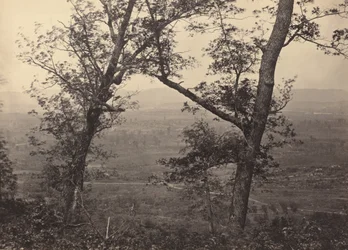 Orchard Knob depuis Mission Ridge