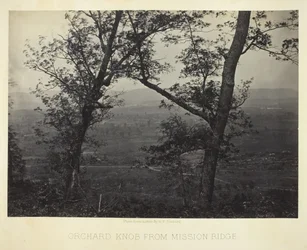 Orchard Knob depuis Mission Ridge