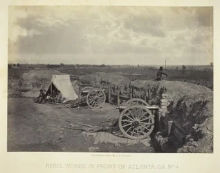 Travaux des rebelles devant Atlanta, GA, n° 4