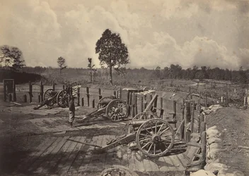 Travaux Rebelles devant Atlanta, Géorgie No. 2, 1860s